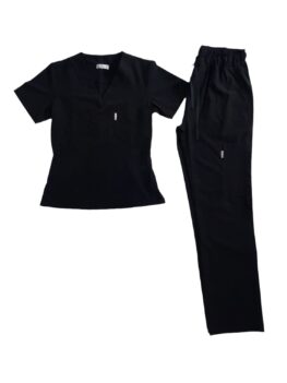 UNIFORME FEMENINO MODELO CLÁSICO TELA ESPANDEX